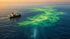 Como os terramotos submarinos podem ‘acender’ florações de fitoplâncton no Oceano Antártico