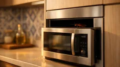 Baratas no micro-ondas e no forno: porque aparecem e como cortar o problema pela raiz